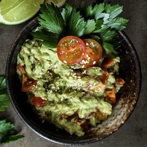 Toasted Sesame Guacamole