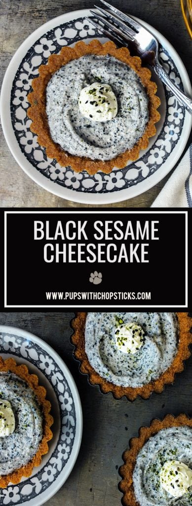 Black Sesame Cheesecake