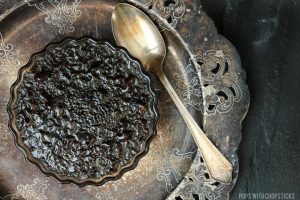 Black Sesame Creme Brulee Recipe