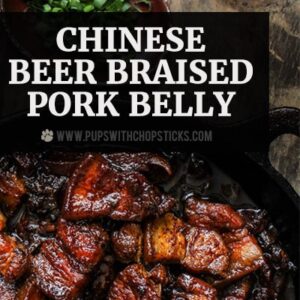 Chinese Beer Braised Pork Belly