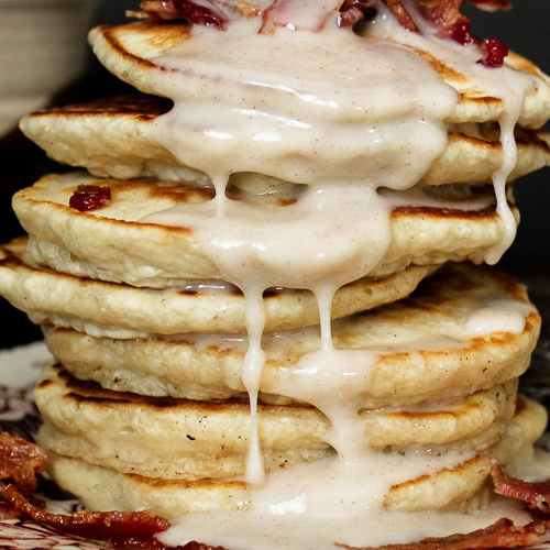 Condensed Milk Pancakes