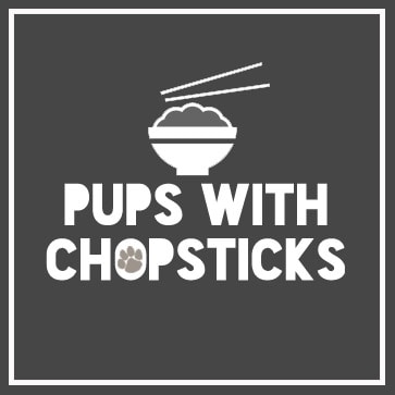 Pups with Chopsticks logo