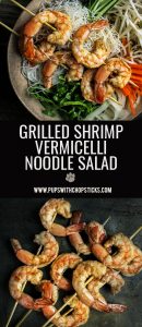 Grilled Shrimp Vermicelli Noodle Bowl