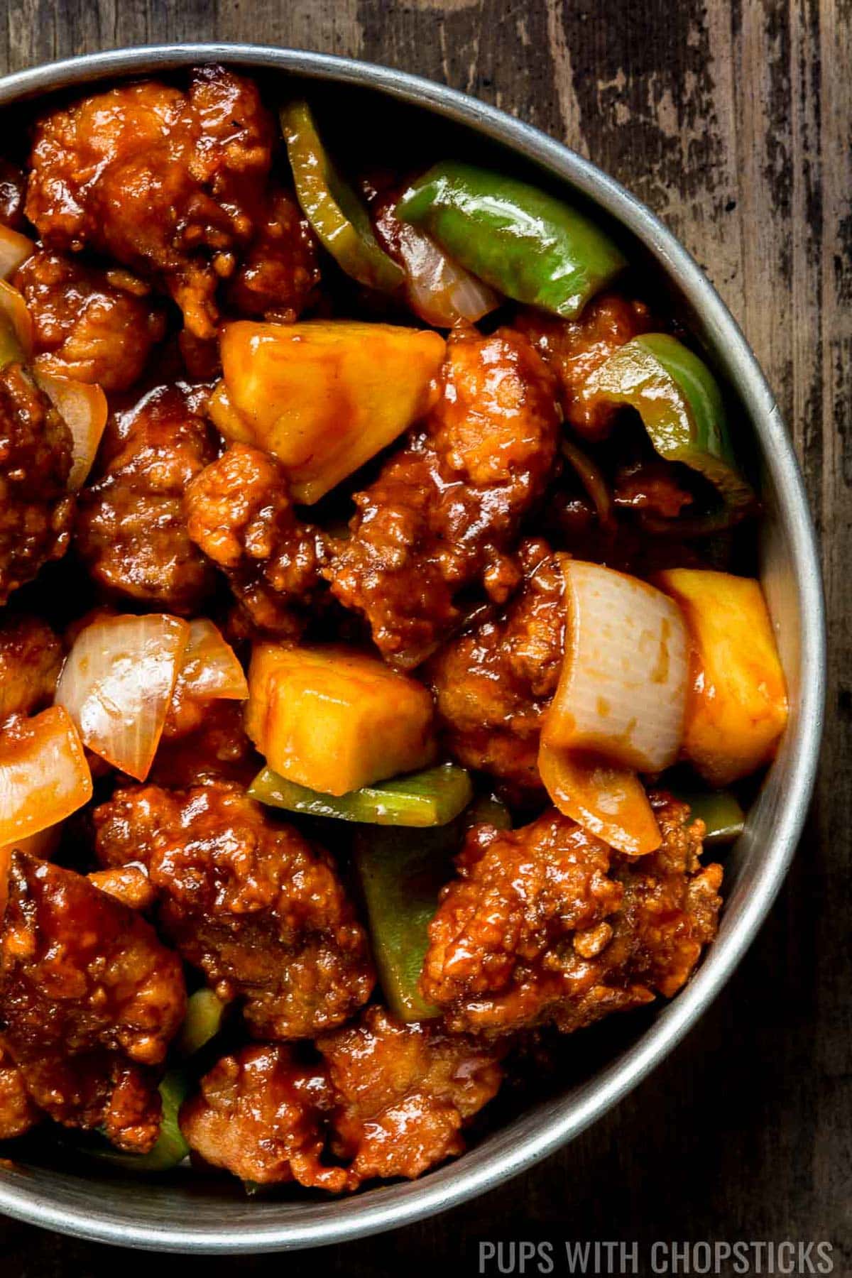 Air Fryer Sweet And Sour Pineapple Pork: Deliciously Crispy and Tangy Delight!