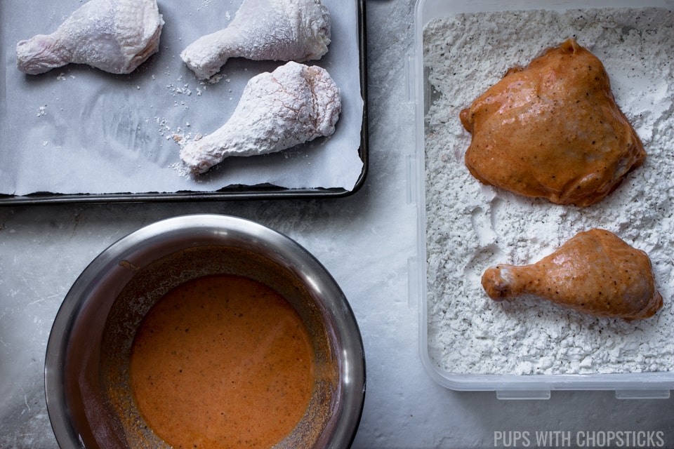 Crispy Fried Chicken Recipe Battering