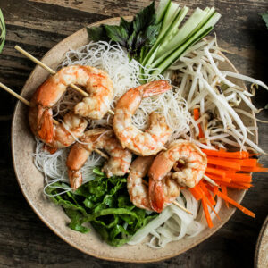 Thumbnail of Vietnamese Vermicelli Noodle Bowl with Shrimp